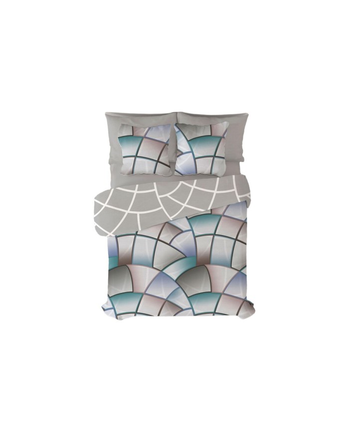 Copripiumino Pierre Cardin Lucas Grigio 144 Fili 240 x 230 cm Copripiumino Pierre Cardin Lucas Grigio 144 Fili 240 x 230 cm