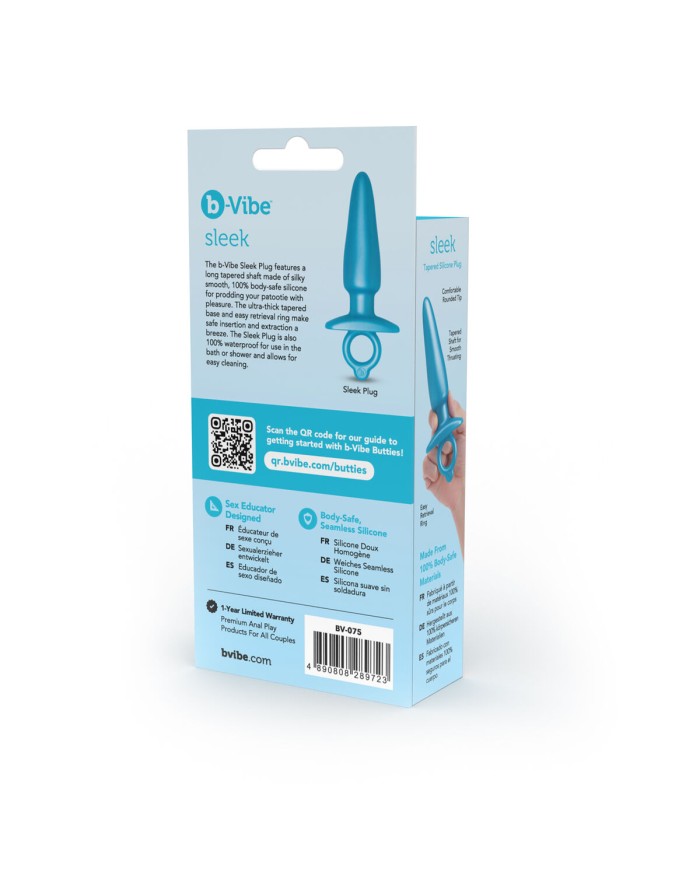 Plug Anale B-Vibe Azzurro