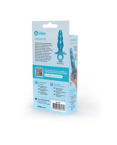 Plug Anale B-Vibe Azzurro Plug Anale B-Vibe Azzurro