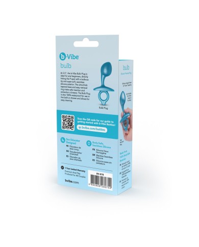 Plug Anale B-Vibe Azzurro Plug Anale B-Vibe Azzurro