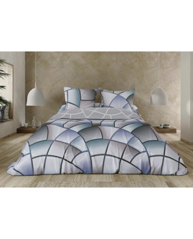 Copripiumino Pierre Cardin Lucas Grigio 144 Fili 240 x 230 cm