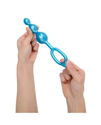 Plug Anale B-Vibe Azzurro 3 Pezzi Plug Anale B-Vibe Azzurro 3 Pezzi