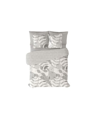 Set di copripiumino Pierre Cardin Nestor Grigio Singolo 3 Pezzi