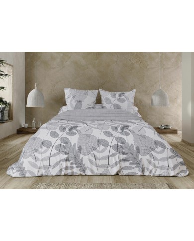 Set di copripiumino Pierre Cardin Nestor Grigio Singolo 3 Pezzi