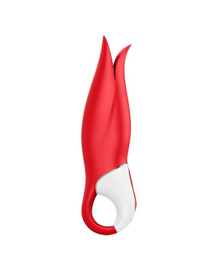 Vibratore Satisfyer Power Flower Rosso Vibratore Satisfyer Power Flower Rosso