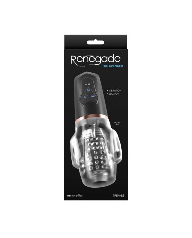 Jack Ass Endurance NS Novelties Renegade Nero Jack Ass Endurance NS Novelties Renegade Nero