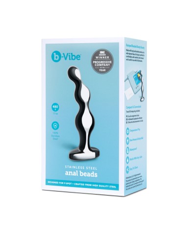 Plug Anale B-Vibe Argentato Plug Anale B-Vibe Argentato