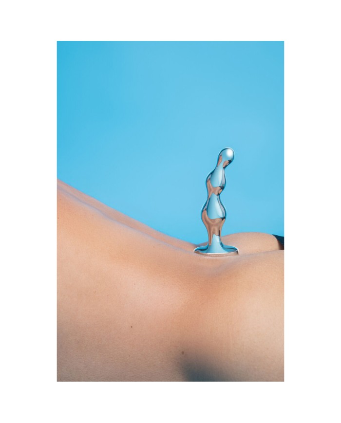 Plug Anale B-Vibe Argentato