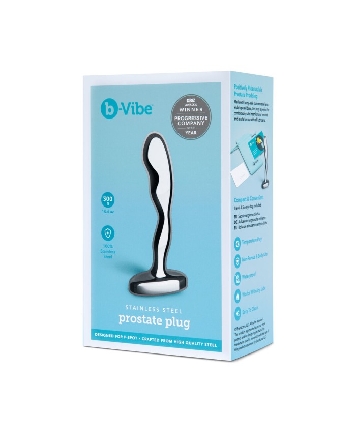 Plug Anale B-Vibe Argentato