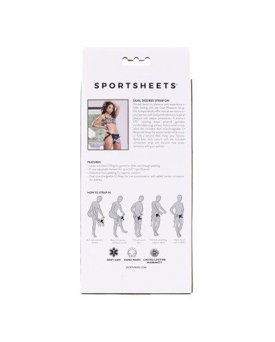 Cinghia New Comers Sportsheets Nero Cinghia New Comers Sportsheets Nero