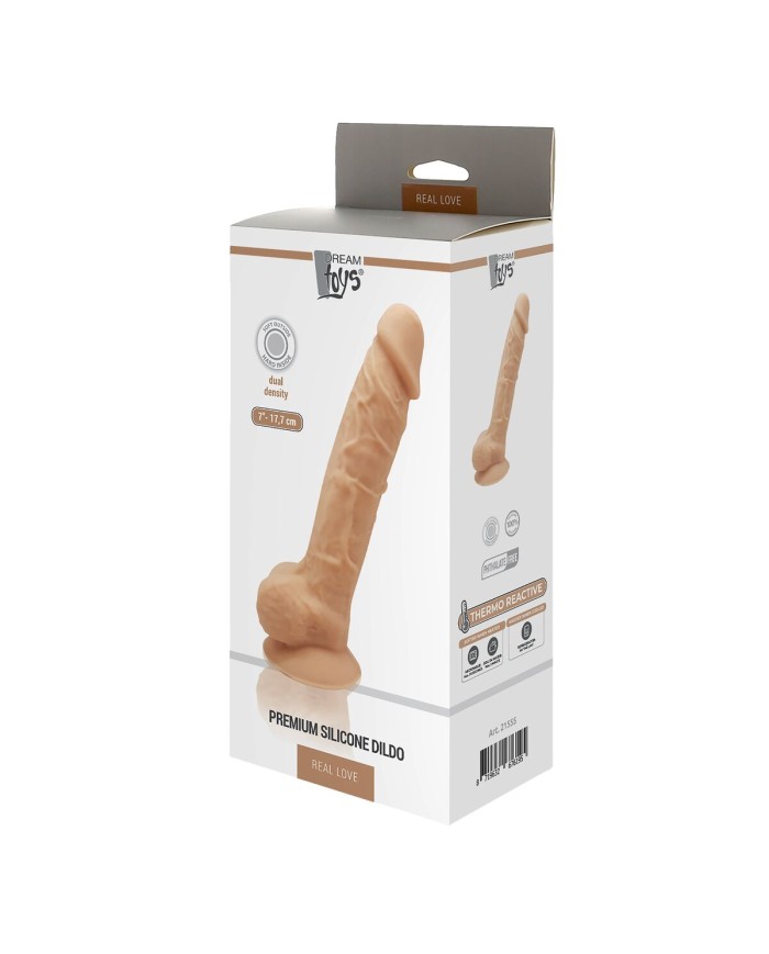 Dildo Realistico Dream Toys Real Love Silicone Ø 3,8 cm Dildo Realistico Dream Toys Real Love Silicone Ø 3,8 cm