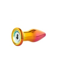 Plug Anale Dream Toys Glamour Glass Multicolore Plug Anale Dream Toys Glamour Glass Multicolore