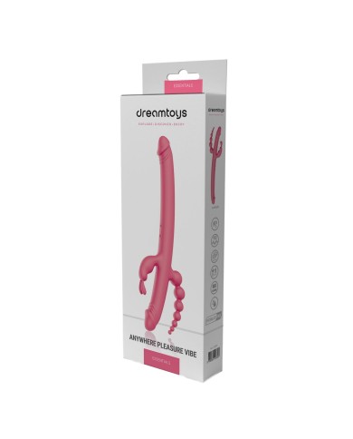 Masturbatore Doppia Penetrazione Dream Toys Essentials Rosa Masturbatore Doppia Penetrazione Dream Toys Essentials Rosa