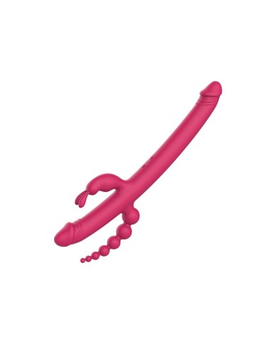 Masturbatore Doppia Penetrazione Dream Toys Essentials Rosa Masturbatore Doppia Penetrazione Dream Toys Essentials Rosa