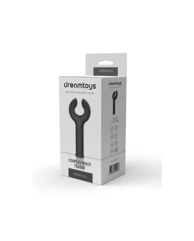 Vibratore Anale Dream Toys Essentials Couples Multi Teaser Nero Vibratore Anale Dream Toys Essentials Couples Multi Teaser Nero