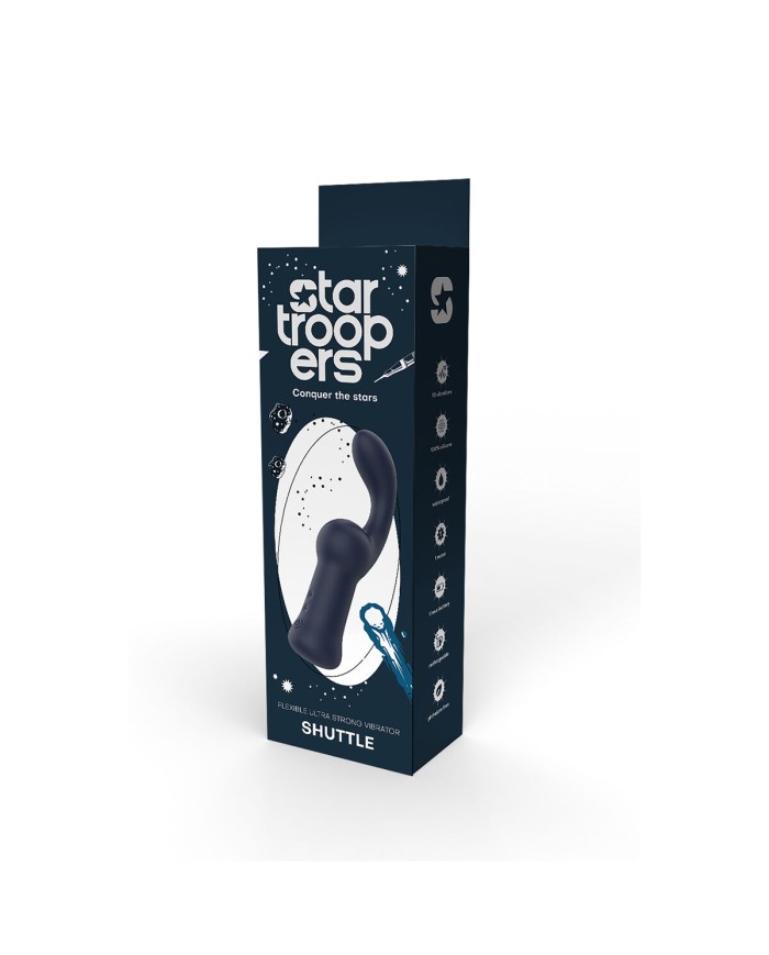 Vibratore Anale Dream Toys STARTROOPERS SHUTTLE Azzurro Vibratore Anale Dream Toys STARTROOPERS SHUTTLE Azzurro