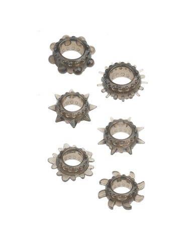 Anelli Fallici Dream Toys MenzStuff Nero