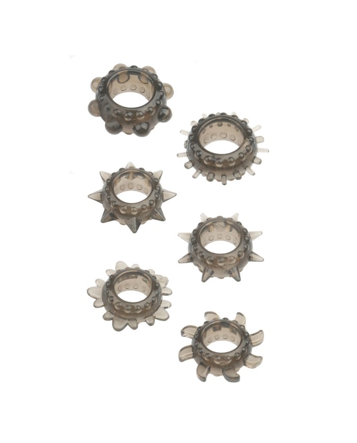 Anelli Fallici Dream Toys MenzStuff Nero Anelli Fallici Dream Toys MenzStuff Nero