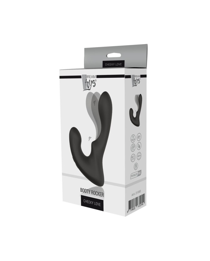 Vibratore Anale Dream Toys Essentials Booty Nero Vibratore Anale Dream Toys Essentials Booty Nero