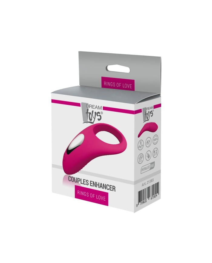 Anelli Fallici Dream Toys Rings of Love Rosa Anelli Fallici Dream Toys Rings of Love Rosa