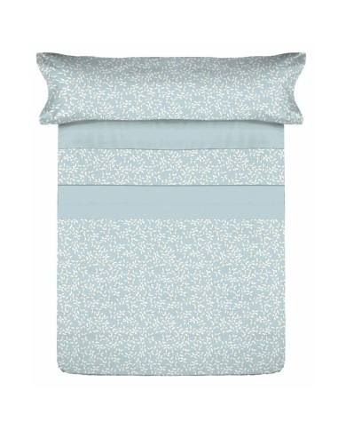 Set di Lenzuola Tejidos Reina Azzurro Matrimoniale