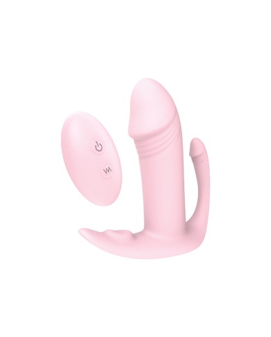 Masturbatore Doppia Penetrazione Dream Toys Essentials Rosa Masturbatore Doppia Penetrazione Dream Toys Essentials Rosa