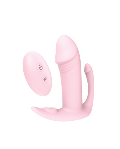 Masturbatore Doppia Penetrazione Dream Toys Essentials Rosa Masturbatore Doppia Penetrazione Dream Toys Essentials Rosa