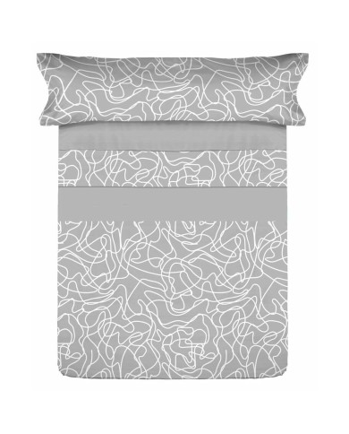 Set di Lenzuola Tejidos Reina Azzurro Matrimoniale