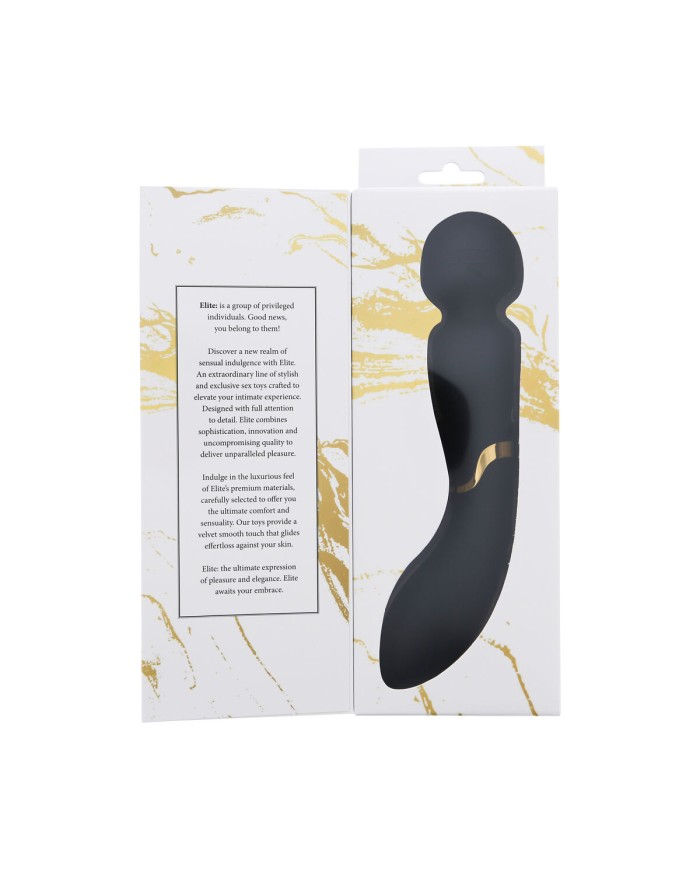 Massaggiatore Dream Toys Elite Nero Massaggiatore Dream Toys Elite Nero