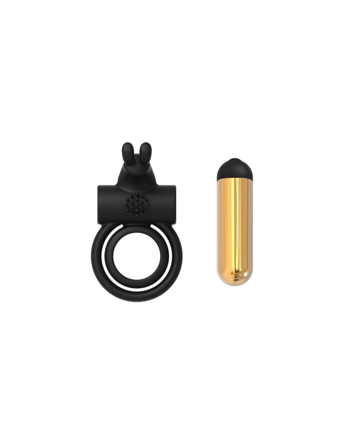 Anelli Fallici Dream Toys Elite Nero Anelli Fallici Dream Toys Elite Nero