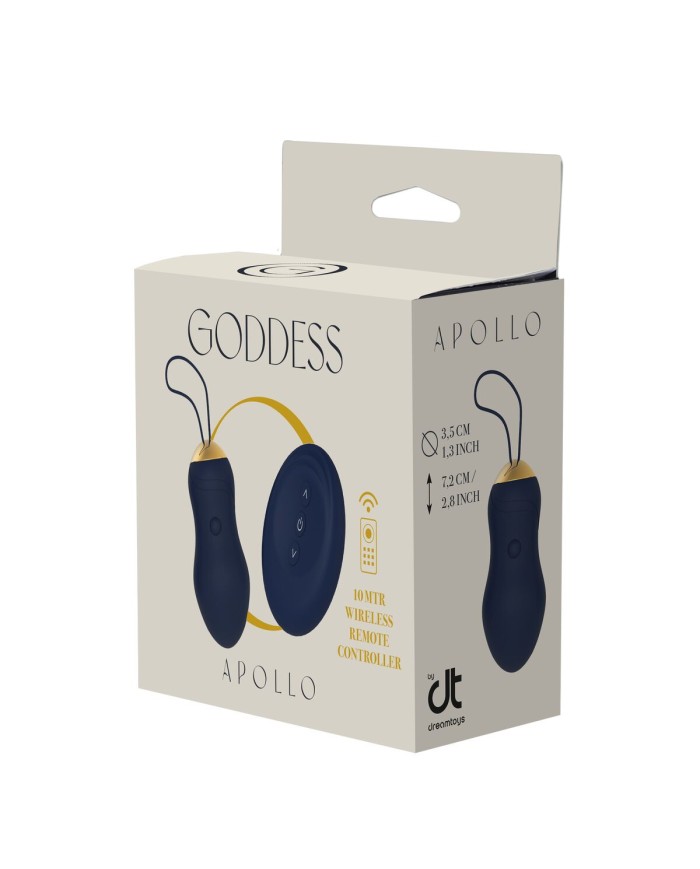 Masturbatore Uovo Dream Toys Goddess Collection Azzurro Masturbatore Uovo Dream Toys Goddess Collection Azzurro