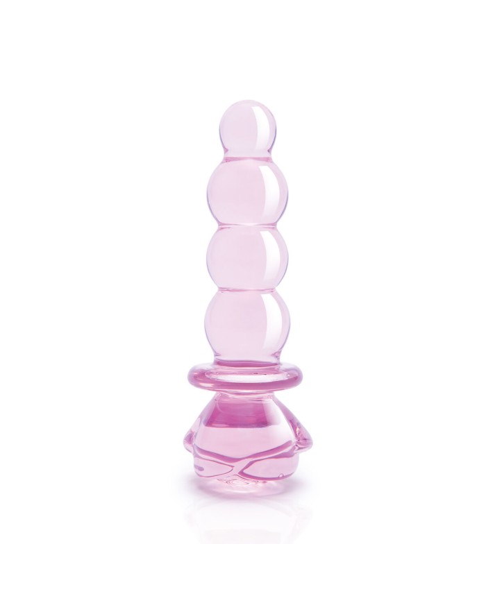 Plug Anale Dream Toys Glaze Glass Rosa Plug Anale Dream Toys Glaze Glass Rosa