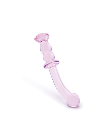 Dildo Dream Toys Glaze Glass G-spot Rosa Dildo Dream Toys Glaze Glass G-spot Rosa