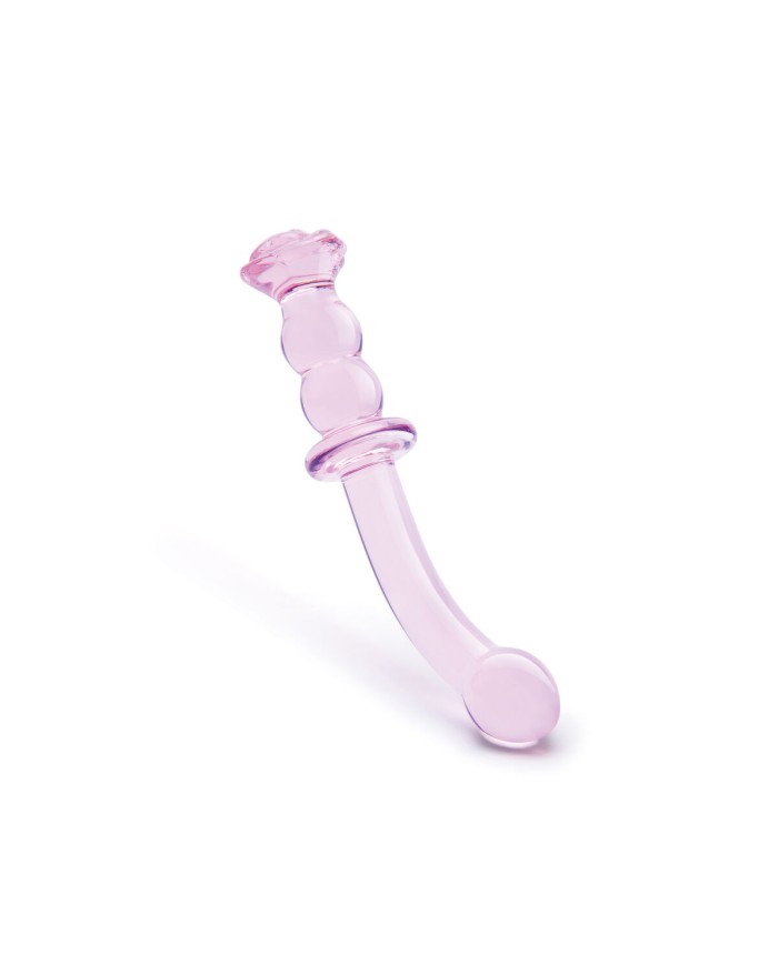 Dildo Dream Toys Glaze Glass G-spot Rosa Dildo Dream Toys Glaze Glass G-spot Rosa