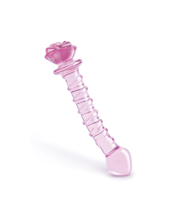 Dildo Dream Toys Glaze Glass Rosa Dildo Dream Toys Glaze Glass Rosa
