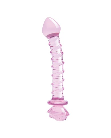 Dildo Dream Toys Glaze Glass Rosa Dildo Dream Toys Glaze Glass Rosa