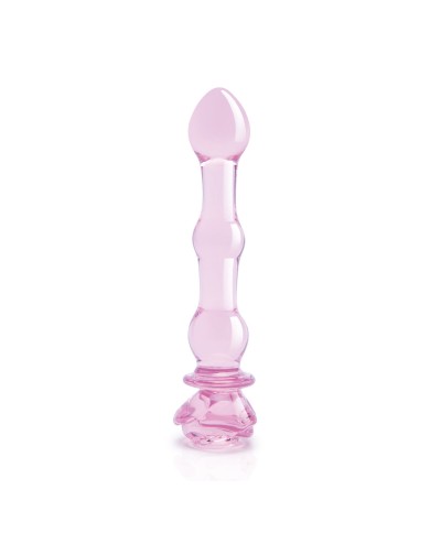 Dildo Dream Toys Glaze Glass Rosa Dildo Dream Toys Glaze Glass Rosa