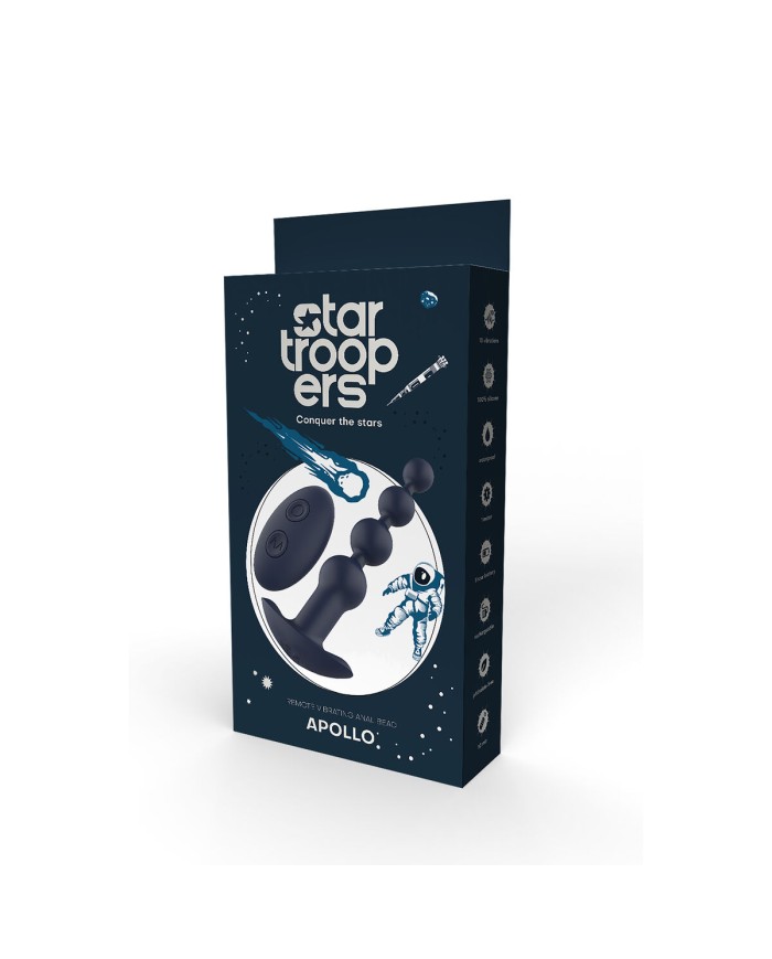 Vibratore Anale Dream Toys STARTROOPERS APOLLO Azzurro Vibratore Anale Dream Toys STARTROOPERS APOLLO Azzurro
