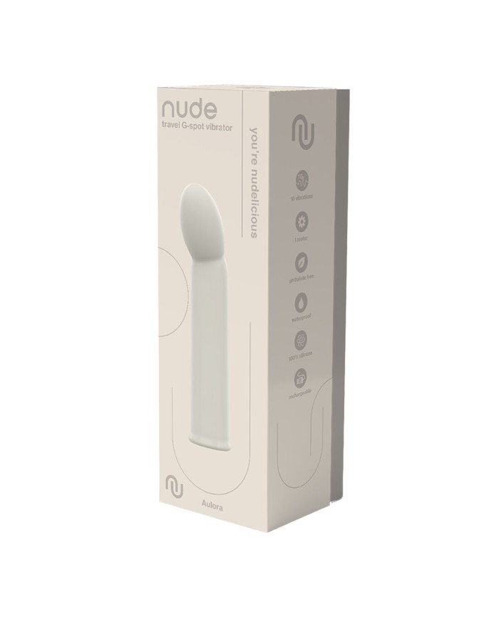 Mini Vibratore Dream Toys Nude Aulora Grigio Mini Vibratore Dream Toys Nude Aulora Grigio