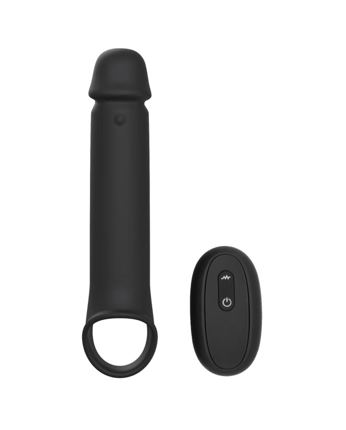 Cover per pene Dream Toys Ramrod Nero Ø 4,4 cm Cover per pene Dream Toys Ramrod Nero Ø 4,4 cm