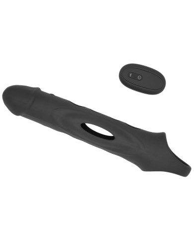 Cover per pene Dream Toys Ramrod Nero Ø 4,2 cm Cover per pene Dream Toys Ramrod Nero Ø 4,2 cm
