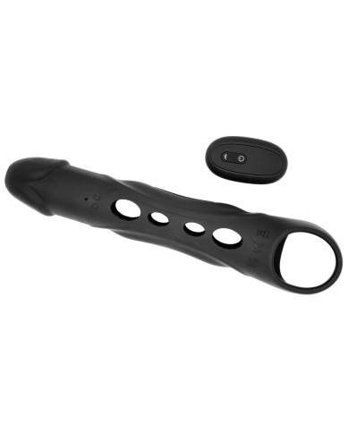 Cover per pene Dream Toys Ramrod Nero Ø 4,2 cm Cover per pene Dream Toys Ramrod Nero Ø 4,2 cm