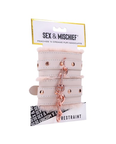 Manette Sportsheets Peaches 'n CreaMe Bianco Manette Sportsheets Peaches 'n CreaMe Bianco