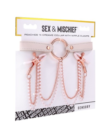 Pinze per Capezzoli Sportsheets Peaches 'n CreaMe Pinze per Capezzoli Sportsheets Peaches 'n CreaMe