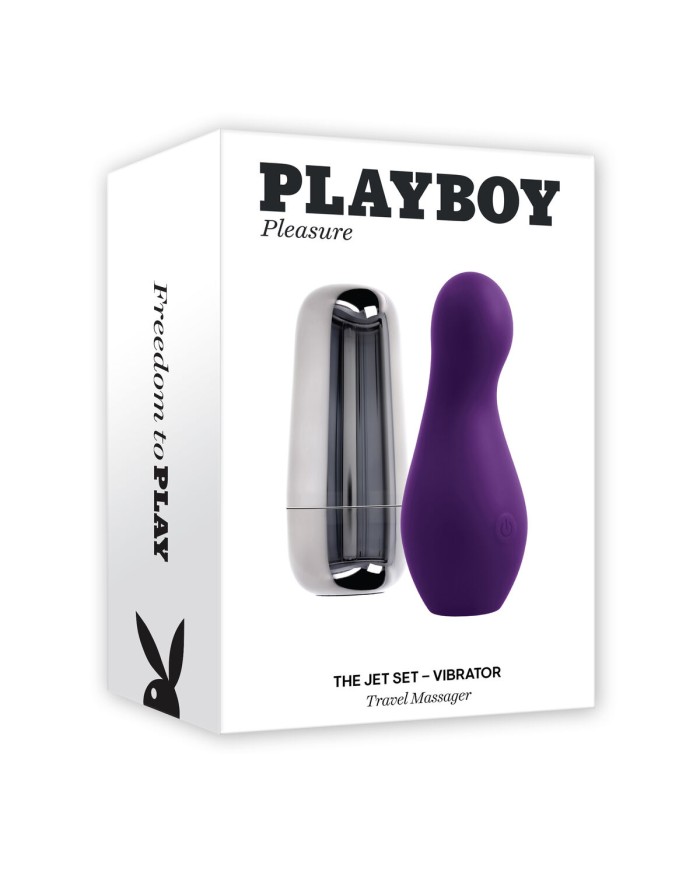 Stimolatore per il Clitoride Playboy The Jet Set Viola Stimolatore per il Clitoride Playboy The Jet Set Viola