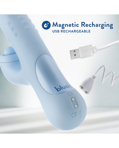 Vibratore per il Punto-G Blush Azzurro