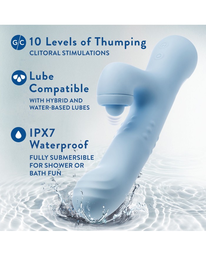 Vibratore per il Punto-G Blush Azzurro Vibratore per il Punto-G Blush Azzurro