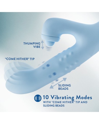 Vibratore per il Punto-G Blush Azzurro