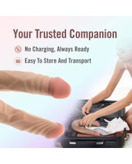 Masturbatore Doppia Penetrazione Blush Dr Skin Carne