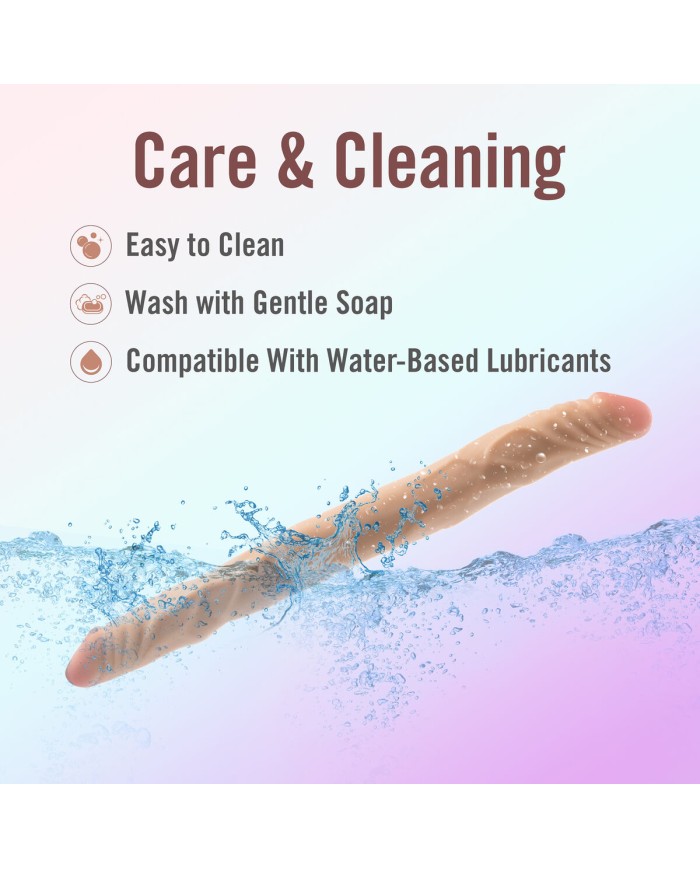 Masturbatore Doppia Penetrazione Blush Dr Skin Carne